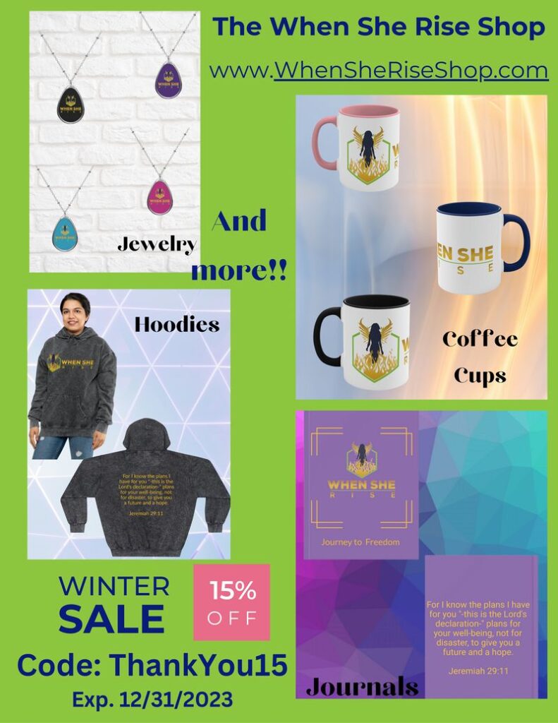 Warm Up with Hot Sale Offers at WhenSheRiseShop: Your Healing Journey to Stylish Savings! WhenSheRiseShop