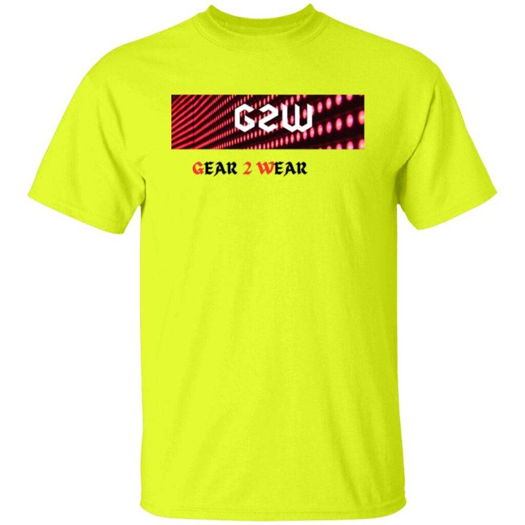 Gear 2 Wear T-Shirt | One-stop Aesthetics Clothes Brand Gear 2 wear