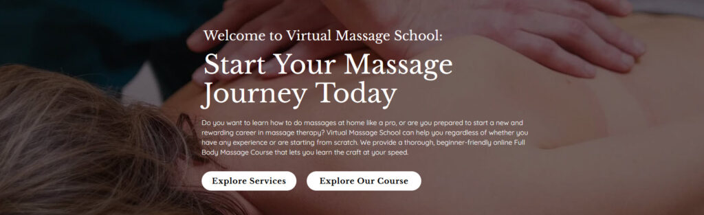 Master Full Body Massage Course with Virtual Massage School Virtual Massage School