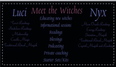 Shadow & Phoenyx Readings & Witchcraft