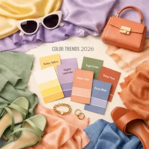 Color Trends 2026: Runway Shades 1 Color Trends 2026