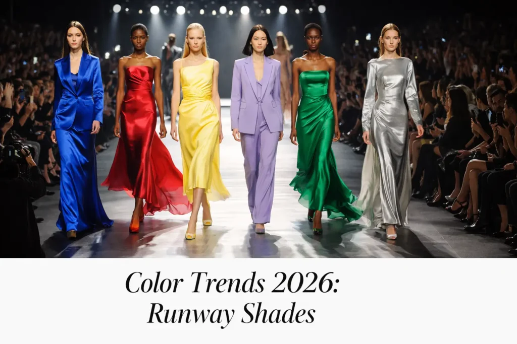 Color Trends 2026: Runway Shades Color Trends 2026