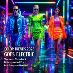 Color Trends 2026: Runway Shades 2 Color Trends 2026