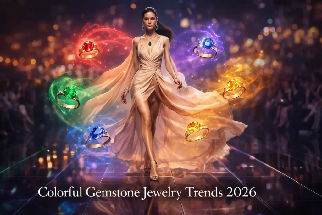 Colorful Gemstone Jewelry Trends 2026 Colorful Gemstone Jewelry