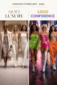 Fashion Forecast 2026: What's In and Out 1 Fashion Forecast 2026