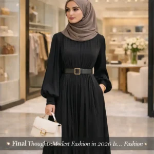 Modest Fashion Trends 2026 3 Modest Fashion Trends 2026